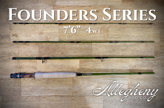 Founders Series S Glass - 7'6" 4 Piece 4wt - 1 to 5