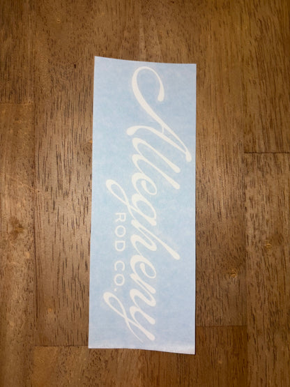 Allegheny Rod Co. Decals